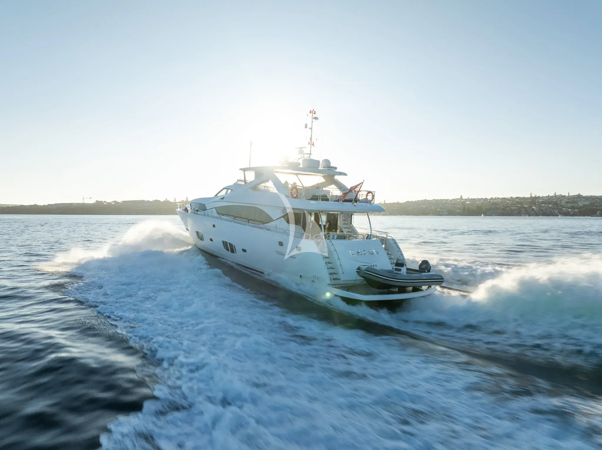 CHAOS yacht photo