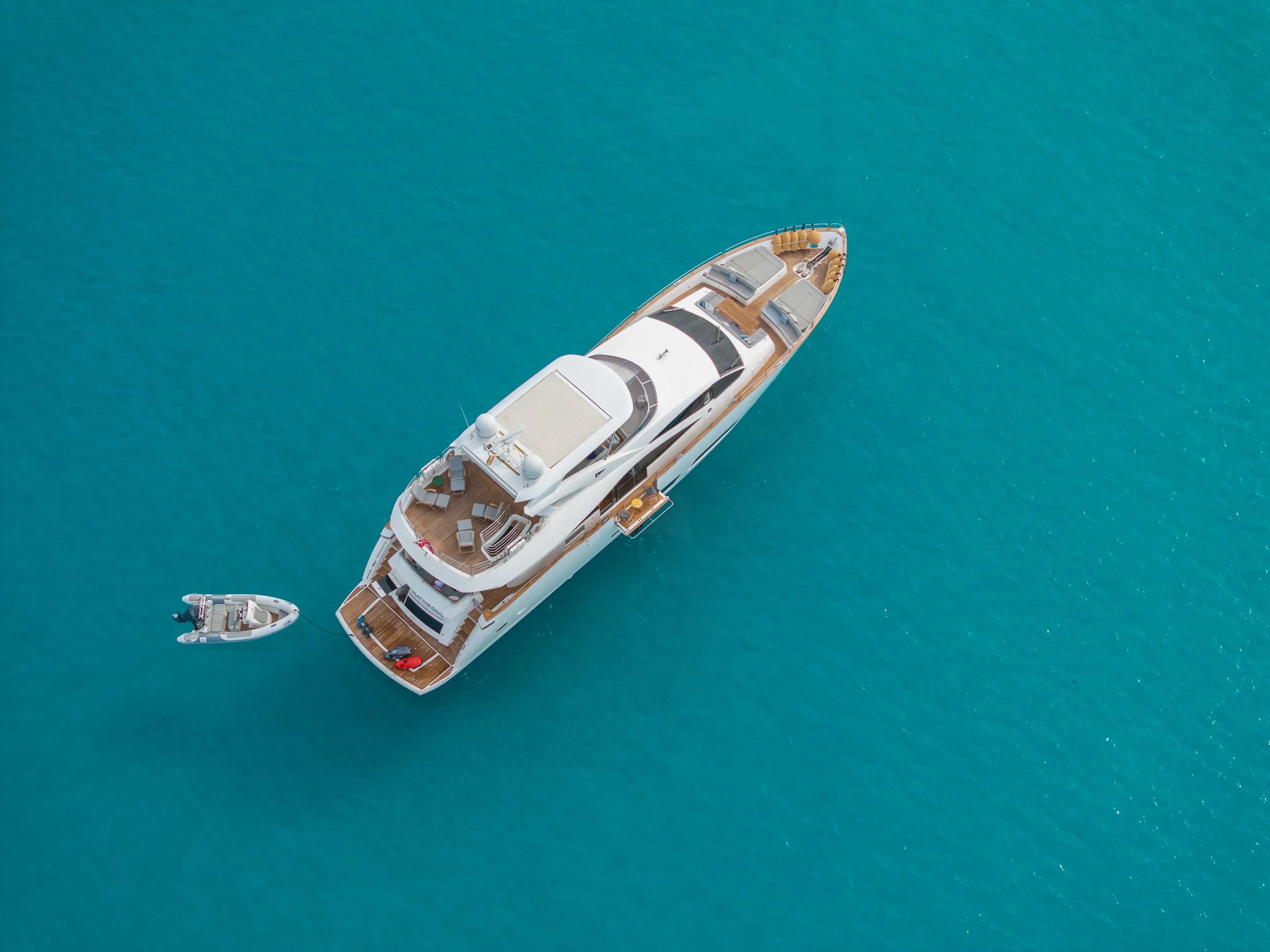 PLAY THE GAME luxury yacht