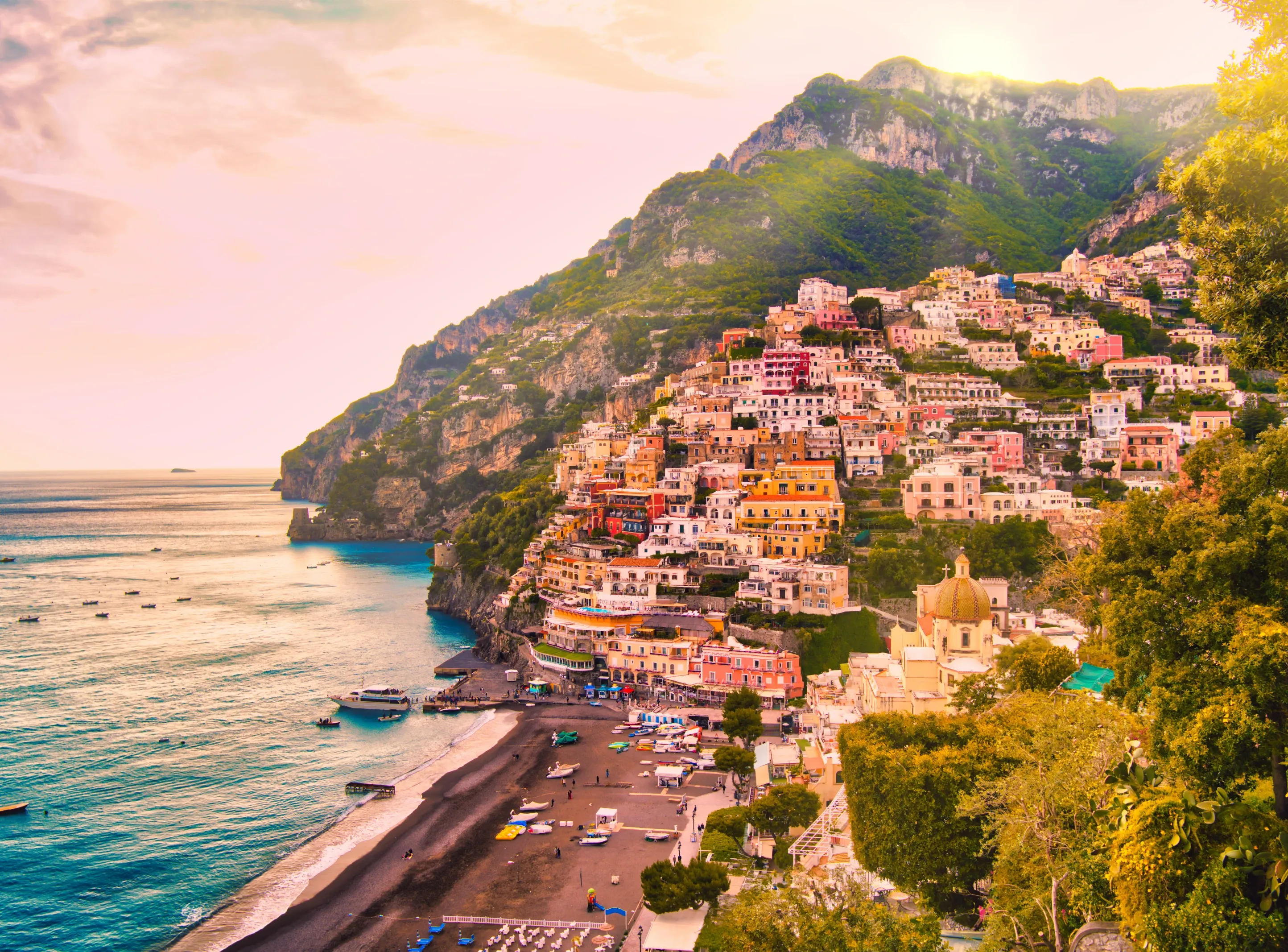 Amalfi Coast yacht charter destination