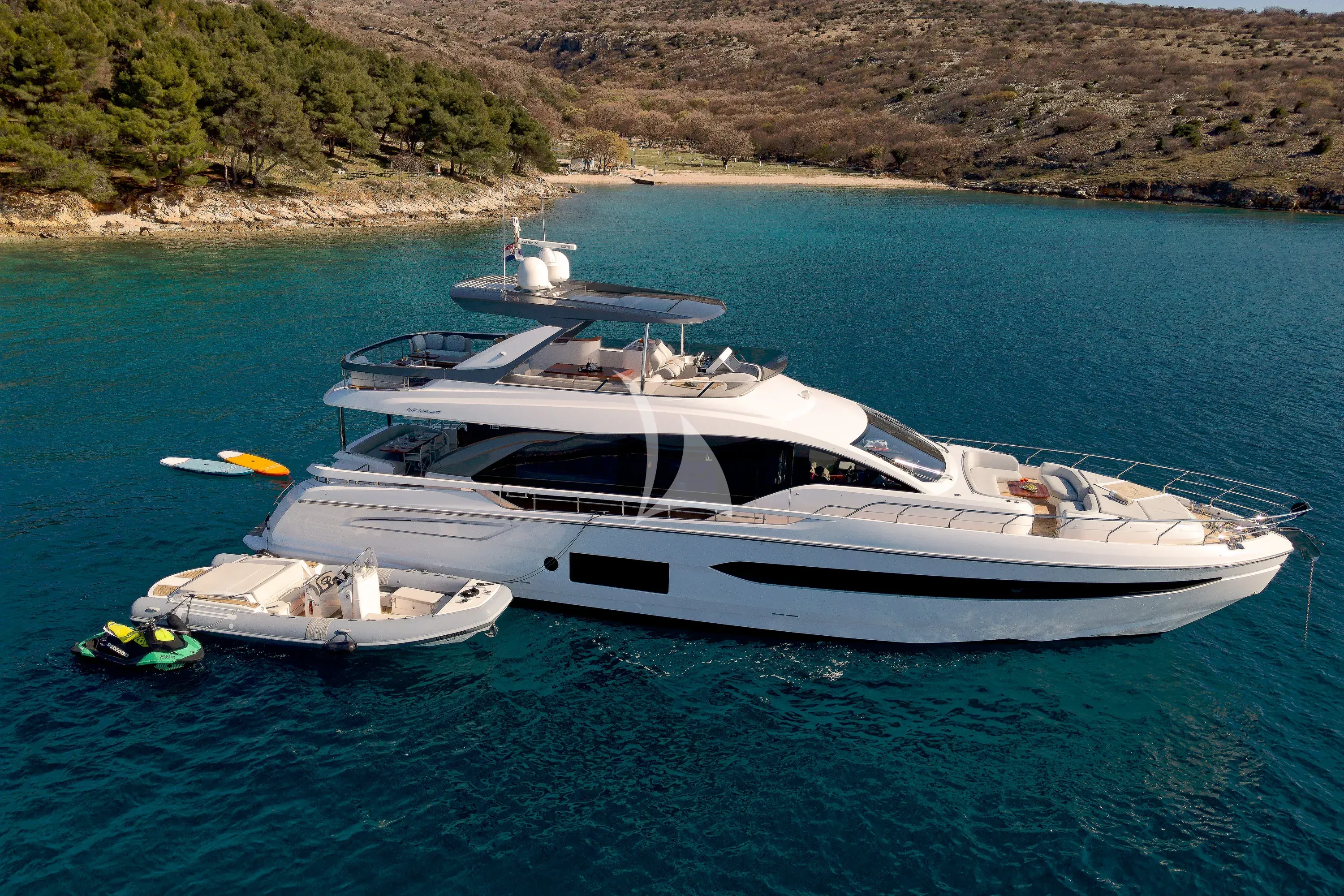 Concord's 6 luxury yacht