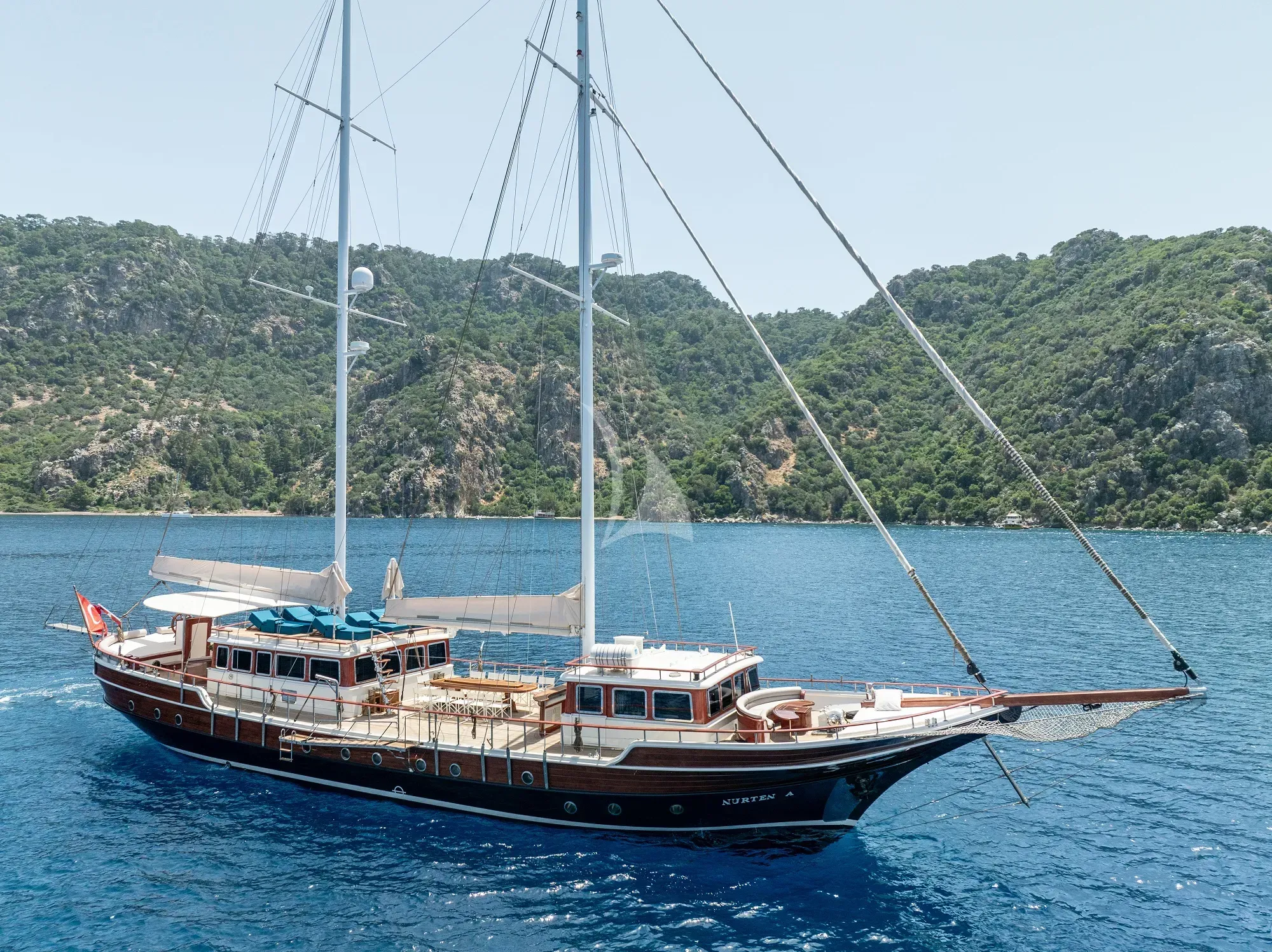 NURTEN A luxury yacht