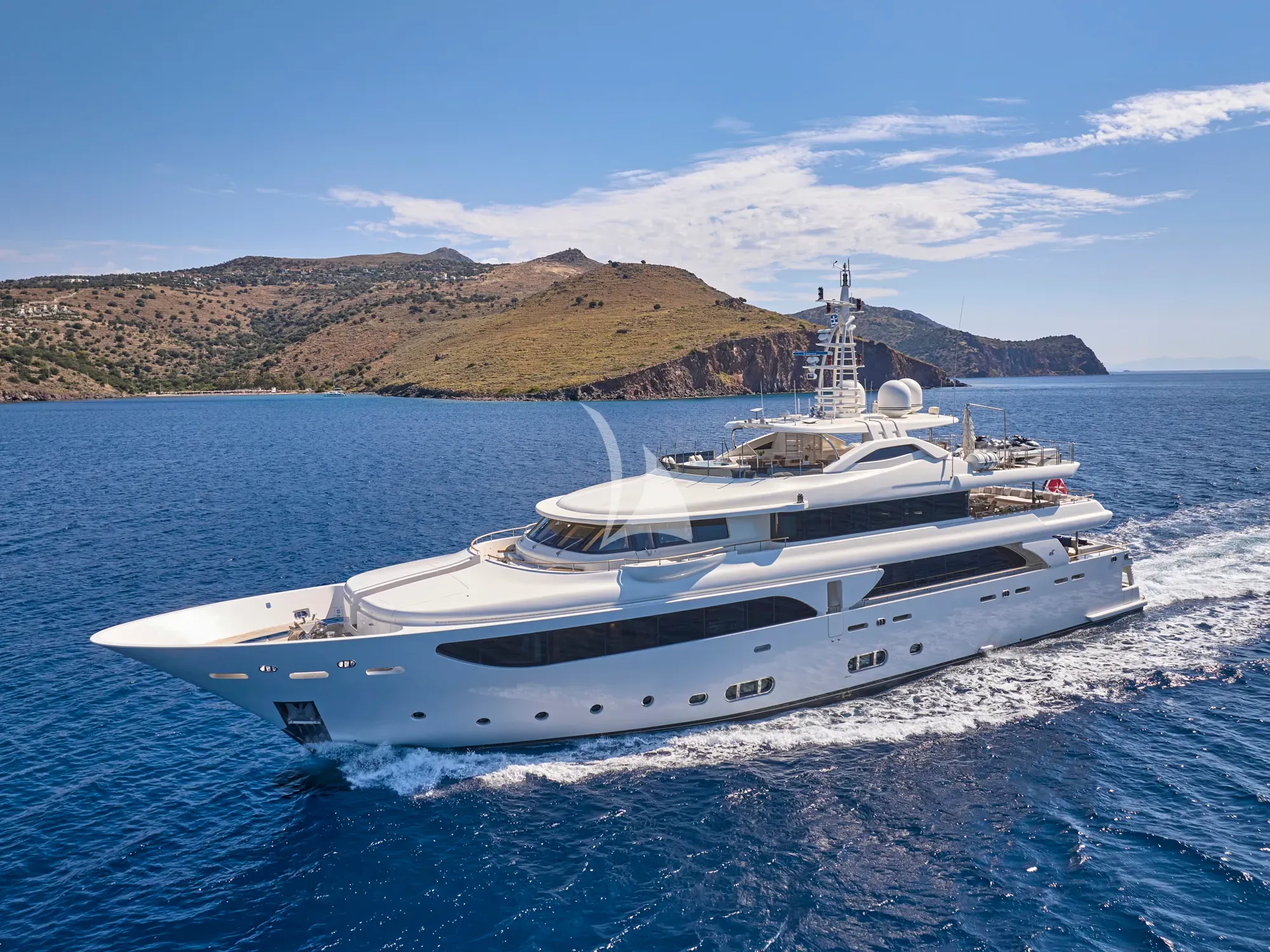 PALATIAL luxury yacht