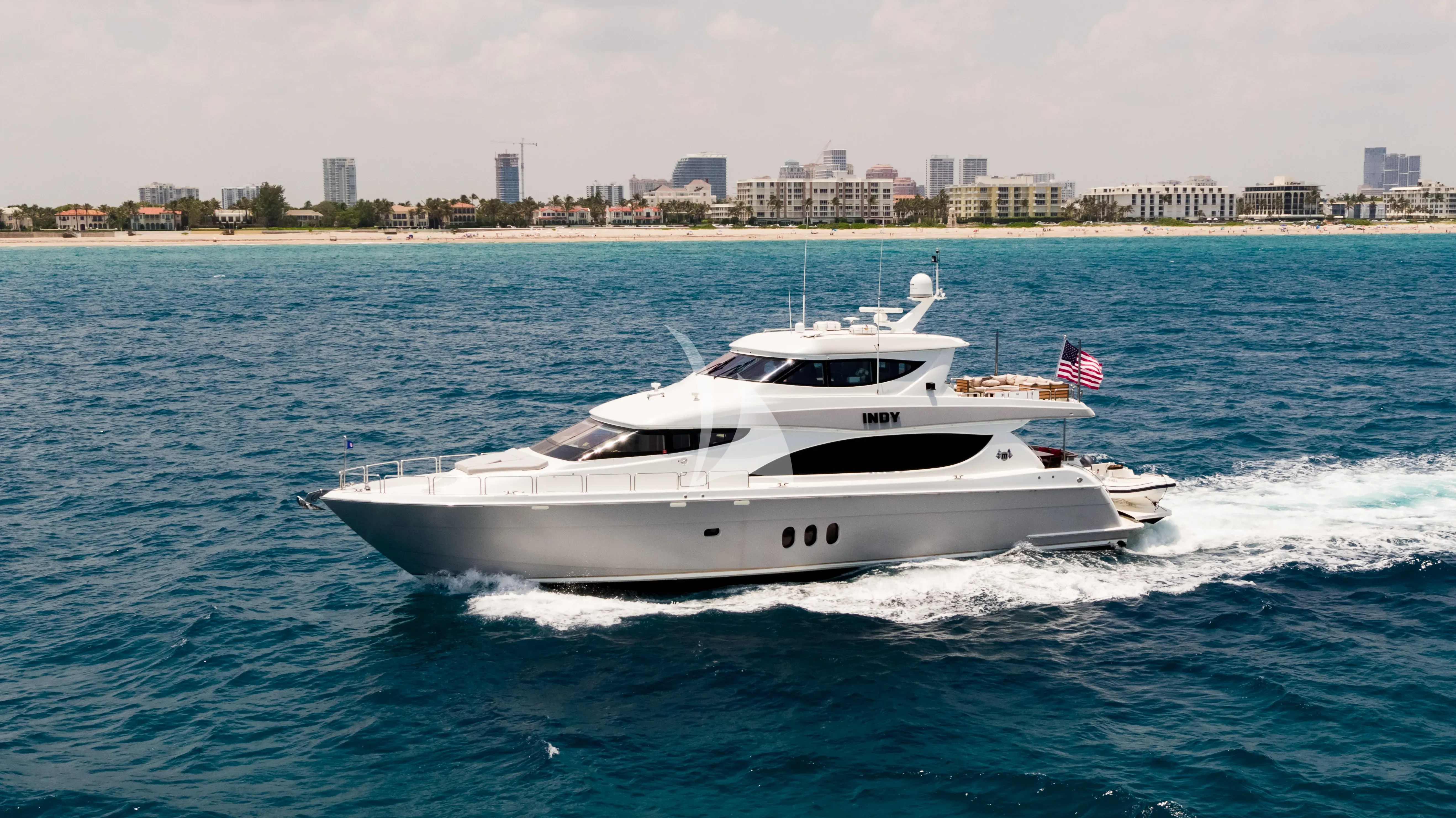 INDY luxury yacht