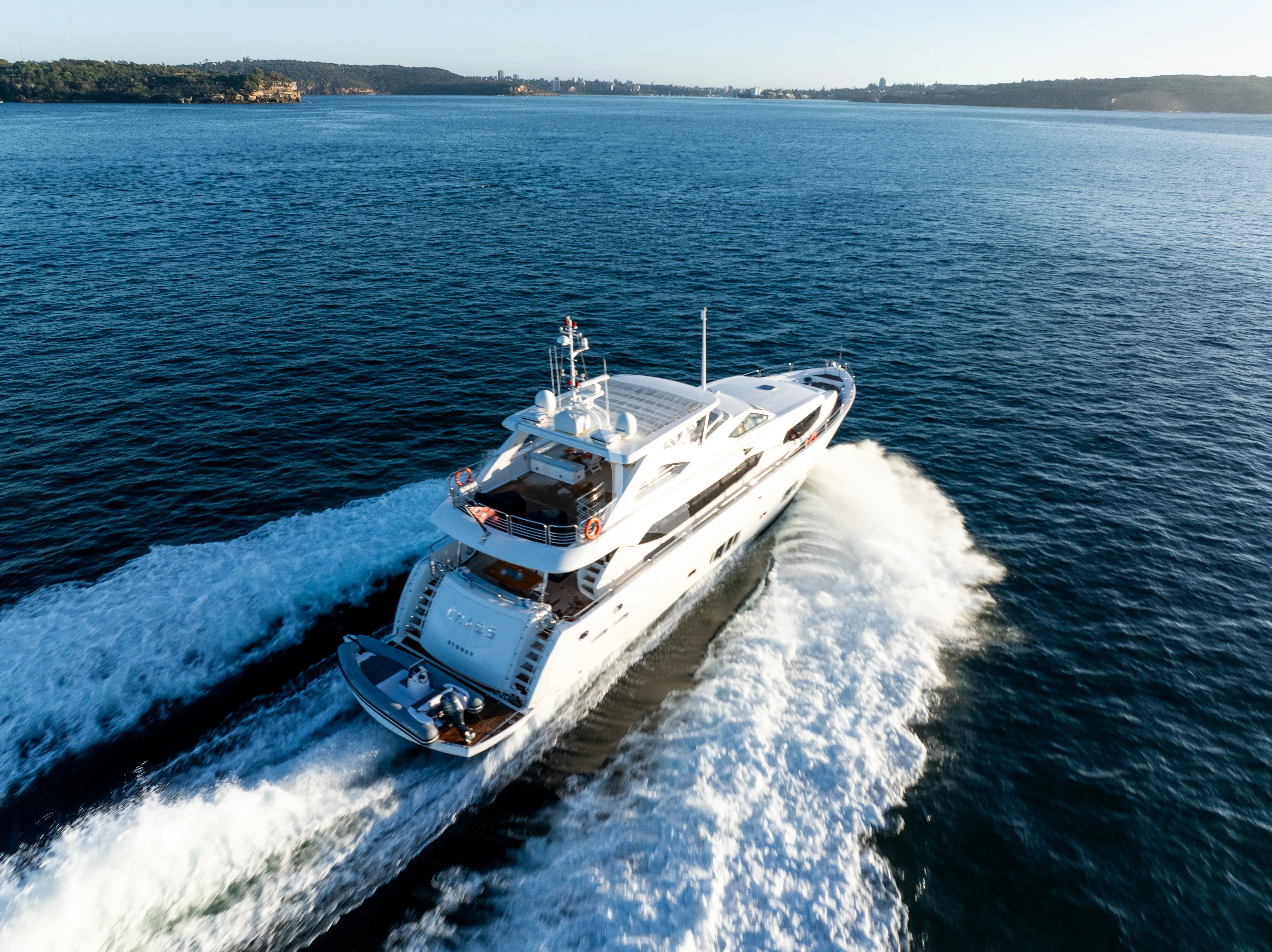 CHAOS yacht photo