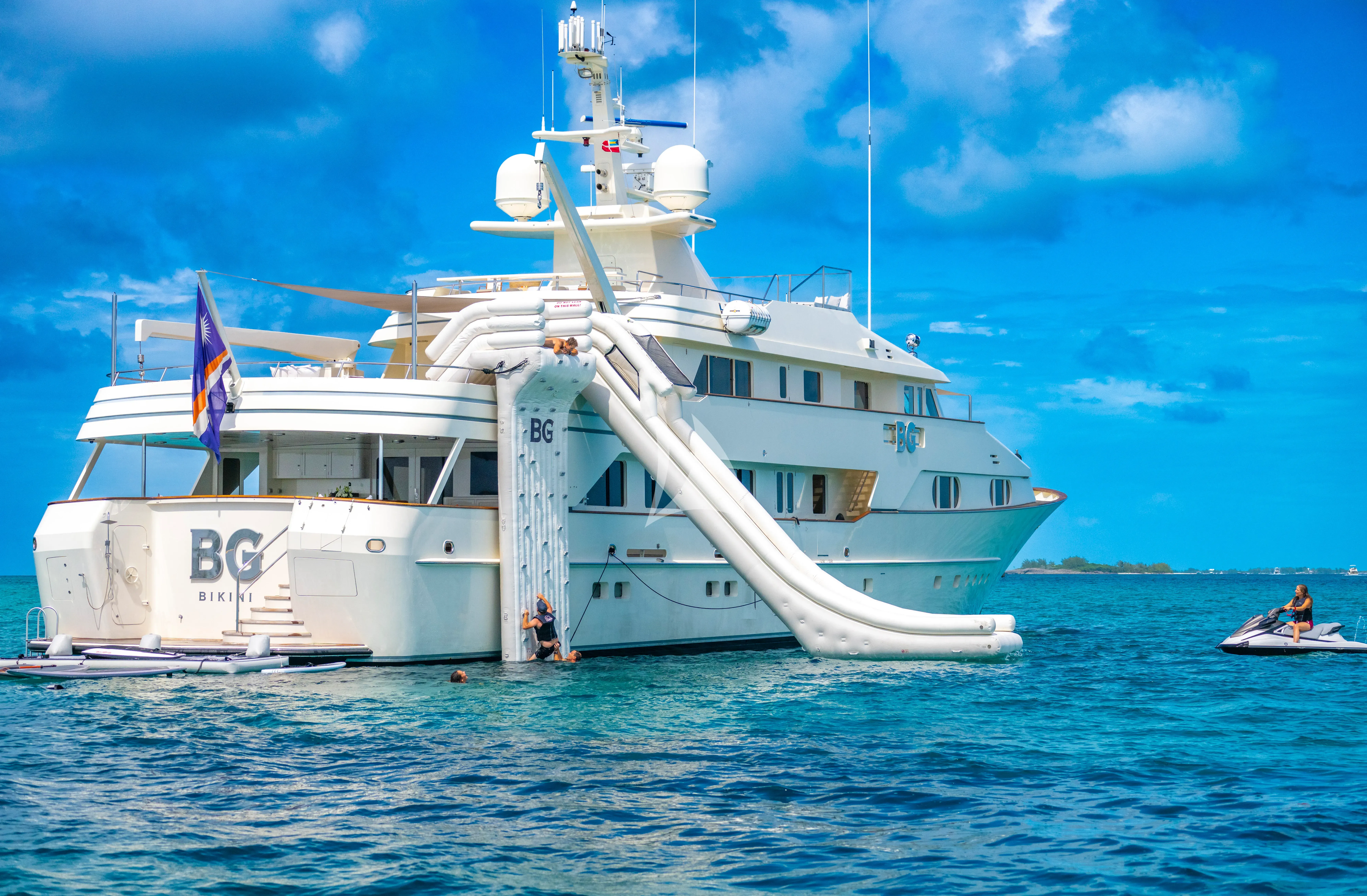 BG luxury yacht