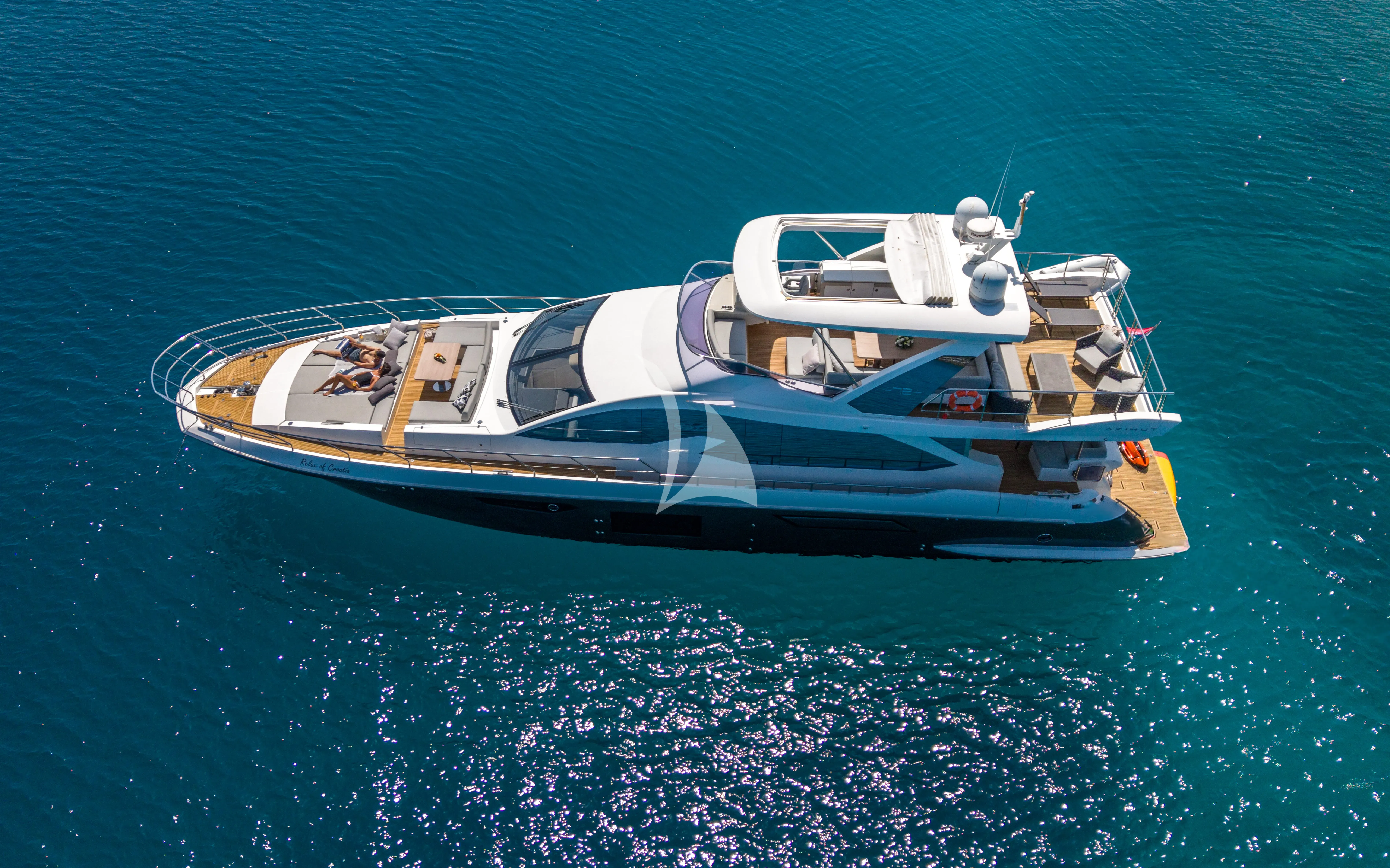 Relax of Croatia luxury yacht