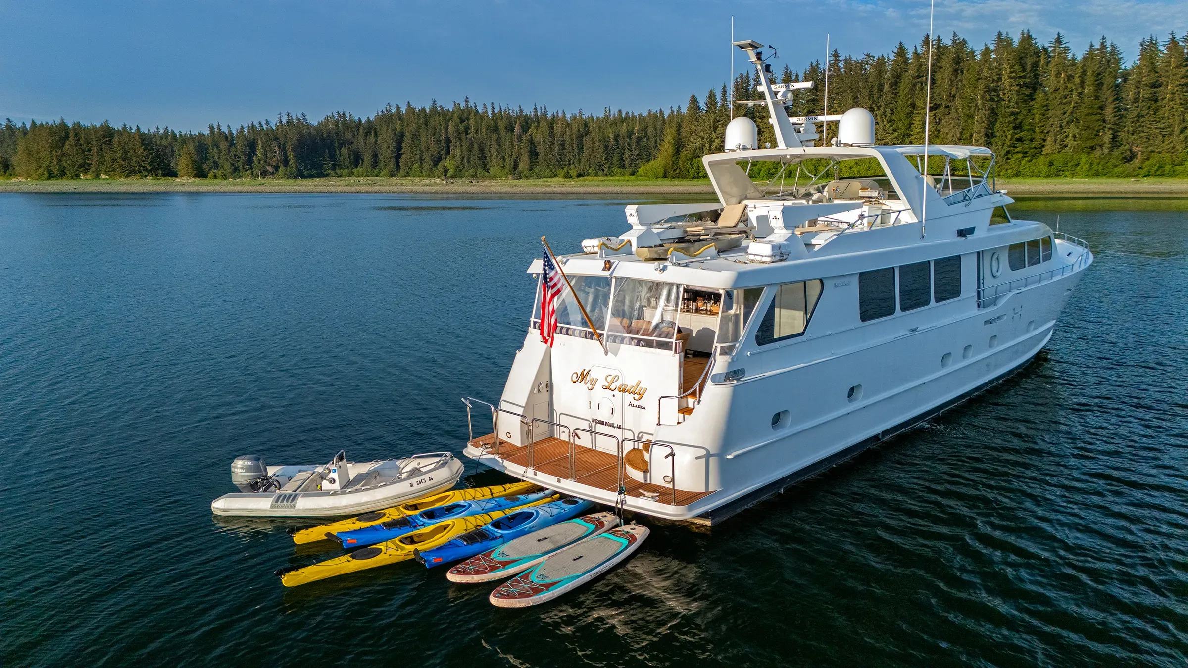 MY LADY ALASKA luxury yacht
