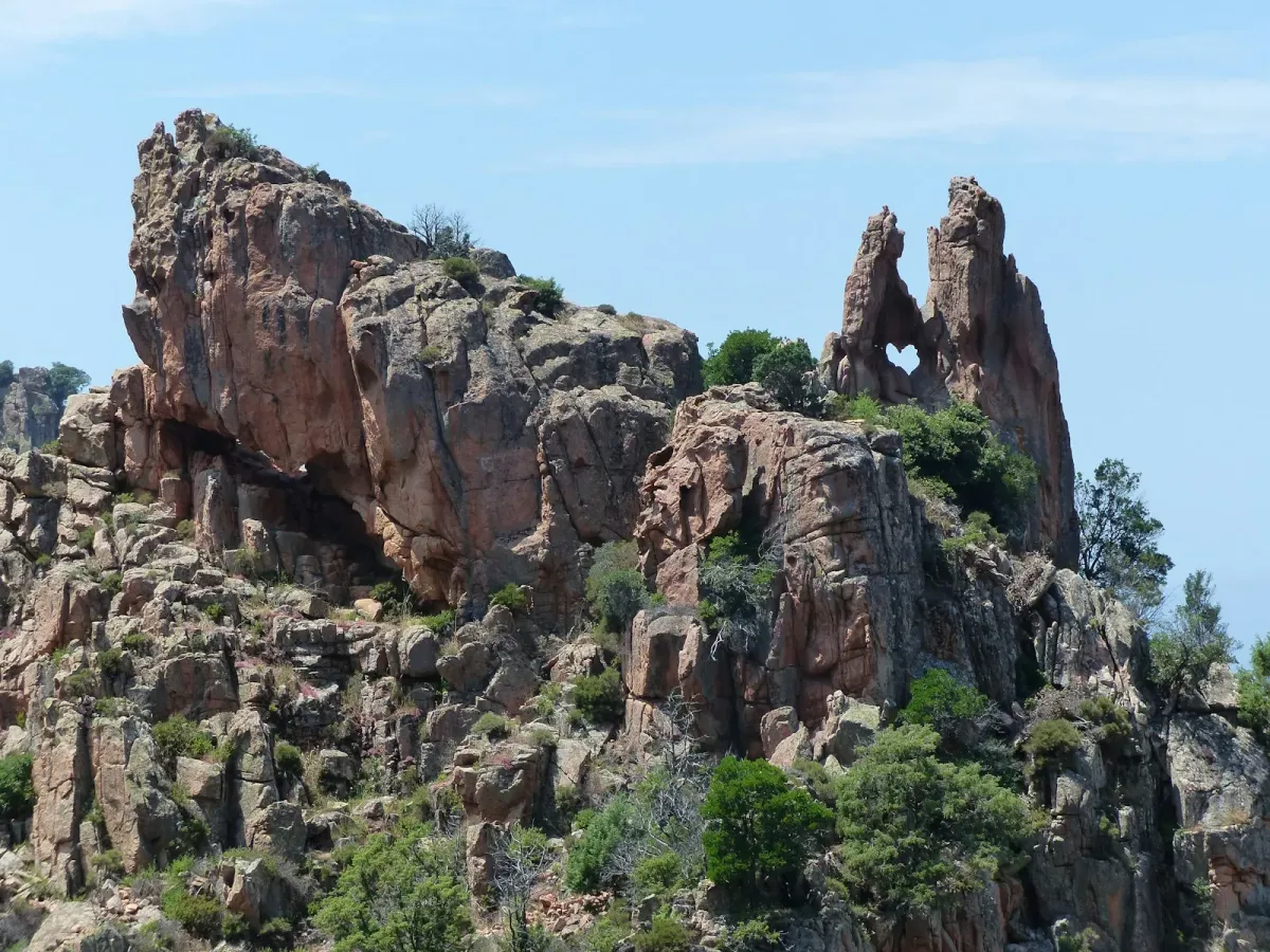 Calanques de Piana, Corsica — French Riviera to Corsica