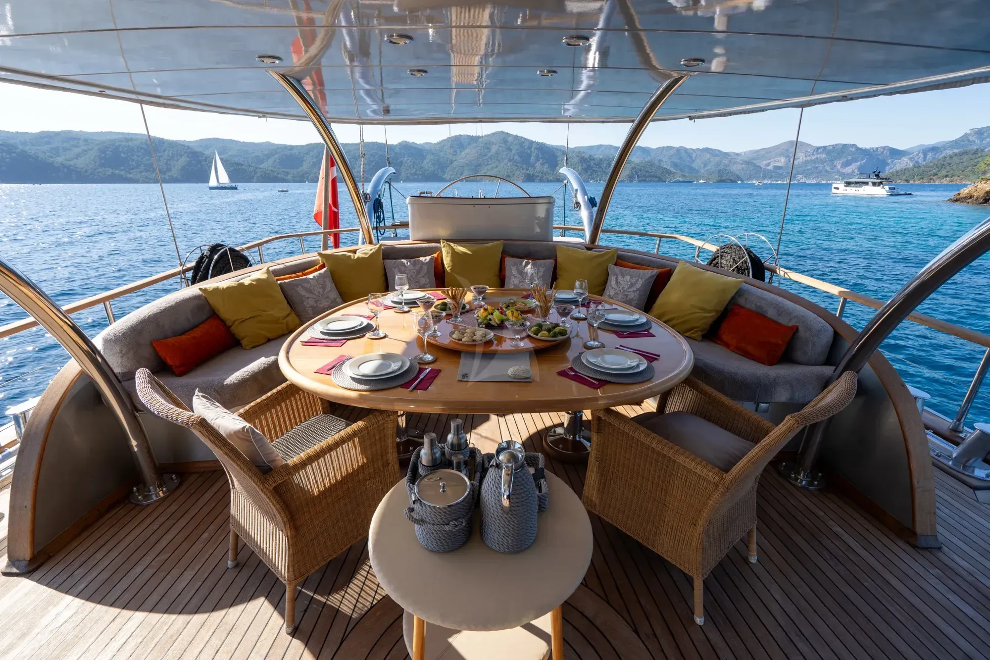 Silver Moon luxury yacht