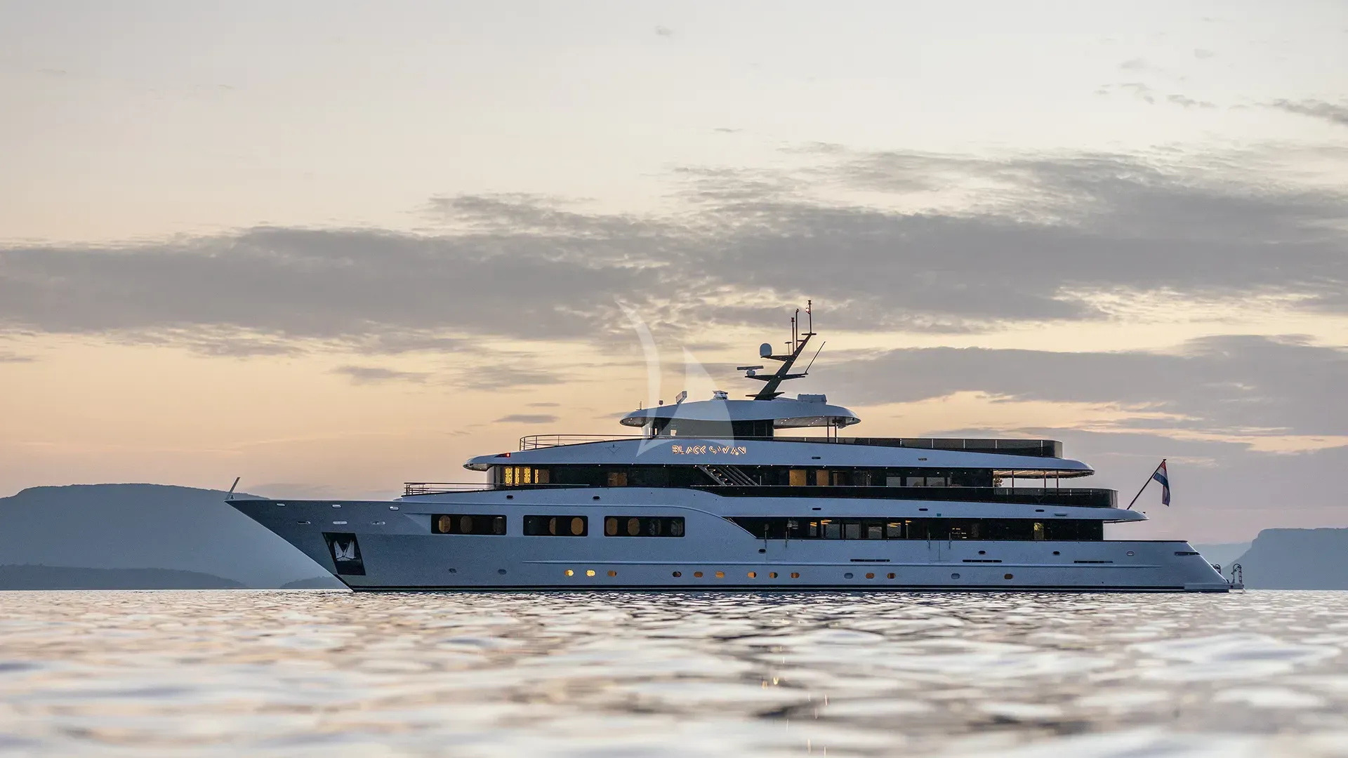 BLACK SWAN luxury yacht